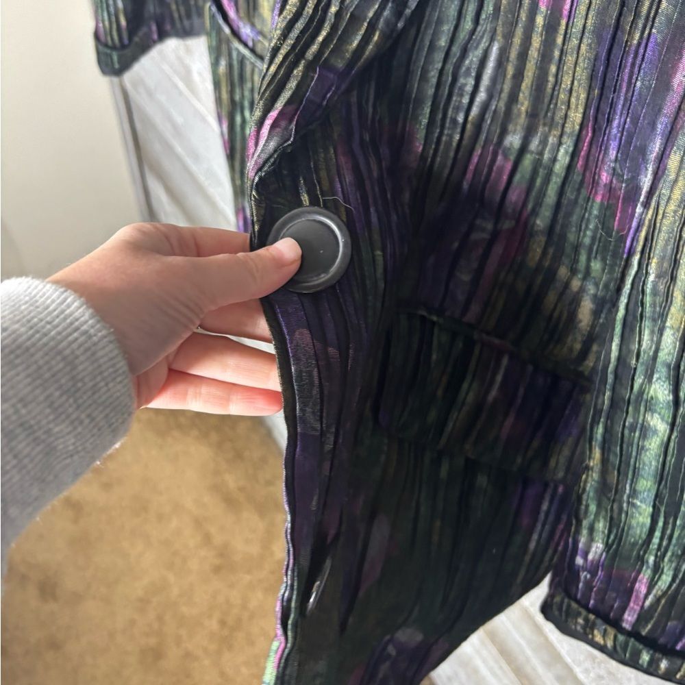 Cache Multicolor Striped Blazer - Picture 4 of 9